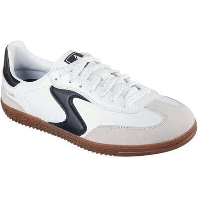 Skechers Baskets Hotshot Kickoff White Duraleather / Leather / Black Trim EU 41 Femme - Publicité Skechers Baskets Hotshot Kickoff White Duraleather / Leather / Black Trim EU 41 Femme - Publicité
