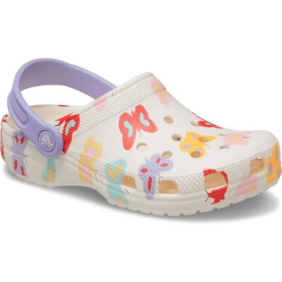 Crocs Sabots Classic Butterfly Graphic Chalk EU 30-31 Garçon,Fille - Publicité Crocs Sabots Classic Butterfly Graphic Chalk EU 30-31 Garçon,Fille - Publicité