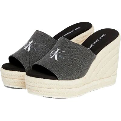 Calvin Klein Sandales Compensées Yw0yw01356 Black EU 40 Femme - Publicité Calvin Klein Sandales Compensées Yw0yw01356 Black EU 40 Femme - Publicité