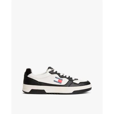 Tommy Hilfiger Baskets Em0em01443 White YBL EU 44 Homme - Publicité Tommy Hilfiger Baskets Em0em01443 White YBL EU 44 Homme - Publicité