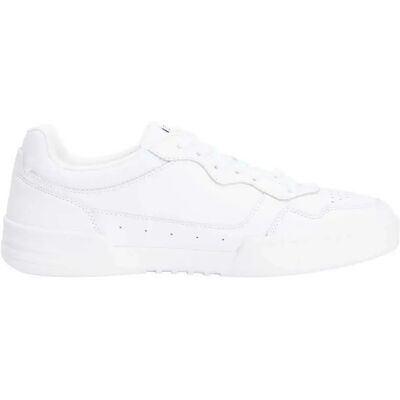 Tommy Hilfiger Baskets Em0em01443 White YBR EU 46 Homme - Publicité Tommy Hilfiger Baskets Em0em01443 White YBR EU 46 Homme - Publicité