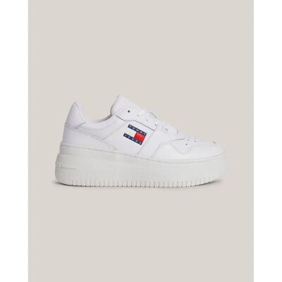 Tommy Hilfiger Baskets En0en02506 White EU 41 Femme - Publicité Tommy Hilfiger Baskets En0en02506 White EU 41 Femme - Publicité