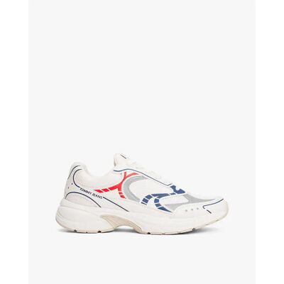 Tommy Hilfiger Baskets En0en02745 White EU 39 Femme - Publicité Tommy Hilfiger Baskets En0en02745 White EU 39 Femme - Publicité