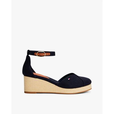 Tommy Hilfiger Espadrilles Compensées Fw0fw08657 Blue EU 40 Femme - Publicité Tommy Hilfiger Espadrilles Compensées Fw0fw08657 Blue EU 40 Femme - Publicité