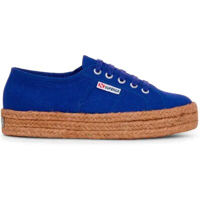Superga Baskets 2730 Rope Blue EU 40 Femme - Publicité Superga Baskets 2730 Rope Blue EU 40 Femme - Publicité