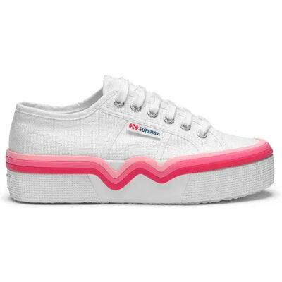 Superga Baskets 2740 Liquify Stripes White / Pink EU 35 Femme - Publicité Superga Baskets 2740 Liquify Stripes White / Pink EU 35 Femme - Publicité