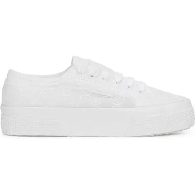 Superga Baskets 2740 Flower Sangallo White EU 35 Femme - Publicité Superga Baskets 2740 Flower Sangallo White EU 35 Femme - Publicité
