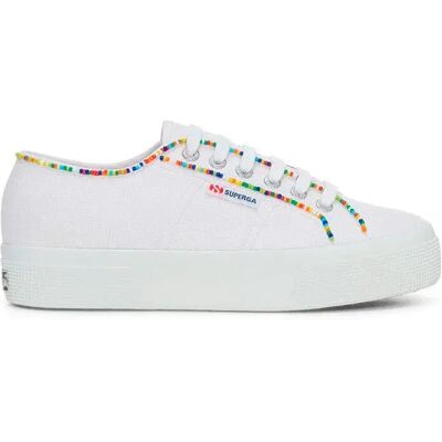 Superga Baskets 2740 Multicolor Beads White / Multicolor EU 37 Femme - Publicité Superga Baskets 2740 Multicolor Beads White / Multicolor EU 37 Femme - Publicité