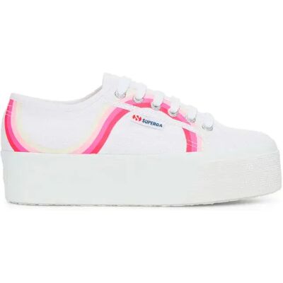 Superga Baskets 2790 Round Stripes White / Pink EU 35 Femme - Publicité Superga Baskets 2790 Round Stripes White / Pink EU 35 Femme - Publicité