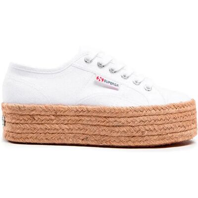 Superga Baskets 2790 Rope White EU 40 Femme - Publicité Superga Baskets 2790 Rope White EU 40 Femme - Publicité