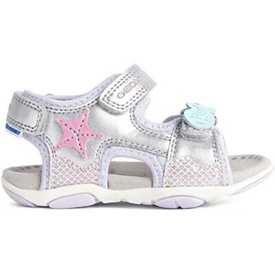 Geox Sandales Agasim Silver / Lilac EU 20 Fille - Publicité Geox Sandales Agasim Silver / Lilac EU 20 Fille - Publicité