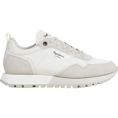 Pepe Jeans Baskets Ari Soft Off White EU 45 Homme - Publicité Pepe Jeans Baskets Ari Soft Off White EU 45 Homme - Publicité