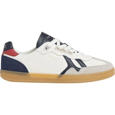 Pepe Jeans Baskets Ball Origin Mousse White EU 44 Homme - Publicité Pepe Jeans Baskets Ball Origin Mousse White EU 44 Homme - Publicité