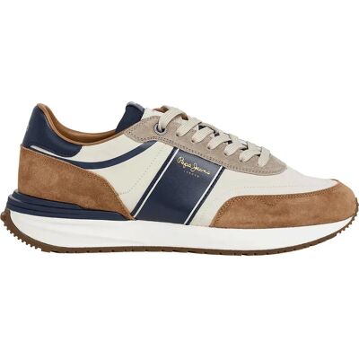 Pepe Jeans Baskets Buster Serie Cognac Brown EU 44 Homme - Publicité Pepe Jeans Baskets Buster Serie Cognac Brown EU 44 Homme - Publicité