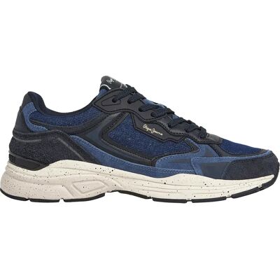 Pepe Jeans Baskets Dave Retro Navy EU 44 Homme - Publicité Pepe Jeans Baskets Dave Retro Navy EU 44 Homme - Publicité