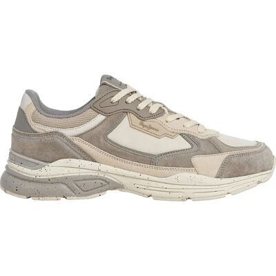 Pepe Jeans Baskets Dave Earth Beige EU 42 Homme - Publicité Pepe Jeans Baskets Dave Earth Beige EU 42 Homme - Publicité