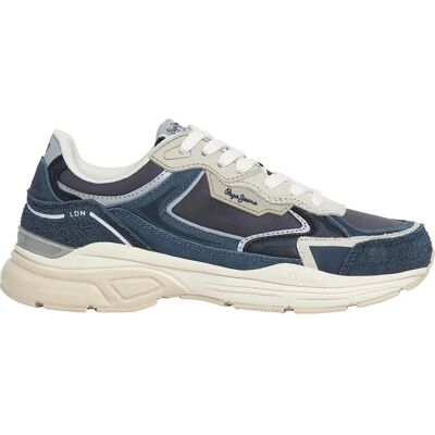 Pepe Jeans Baskets Dave Retro Navy EU 39 Femme - Publicité Pepe Jeans Baskets Dave Retro Navy EU 39 Femme - Publicité
