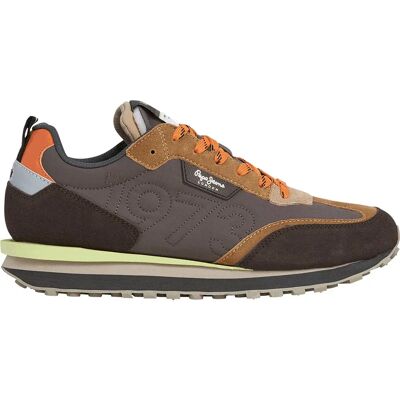 Pepe Jeans Baskets Foster Connected Dark Mocca Brown EU 44 Homme - Publicité Pepe Jeans Baskets Foster Connected Dark Mocca Brown EU 44 Homme - Publicité