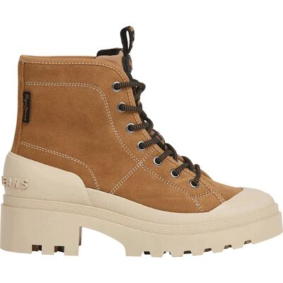 Pepe Jeans Bottines Hale Basic Tan Brown EU 40 Femme - Publicité Pepe Jeans Bottines Hale Basic Tan Brown EU 40 Femme - Publicité