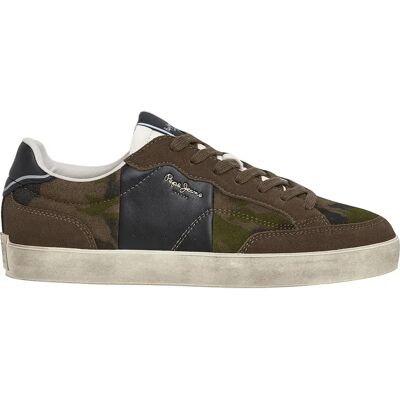 Pepe Jeans Baskets Lane Camo Burma Green EU 44 Homme - Publicité Pepe Jeans Baskets Lane Camo Burma Green EU 44 Homme - Publicité