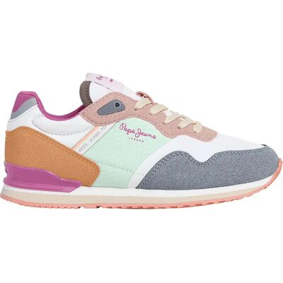 Pepe Jeans Baskets London Logo Fade Blue EU 32 Fille - Publicité Pepe Jeans Baskets London Logo Fade Blue EU 32 Fille - Publicité