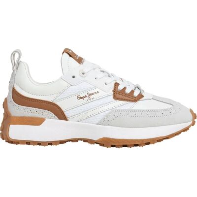 Pepe Jeans Baskets Lucky Class White EU 39 Femme - Publicité Pepe Jeans Baskets Lucky Class White EU 39 Femme - Publicité