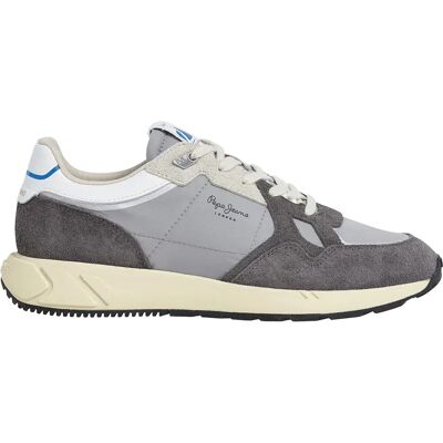 Pepe Jeans Baskets Marlon Vibe Grey EU 42 Homme - Publicité Pepe Jeans Baskets Marlon Vibe Grey EU 42 Homme - Publicité