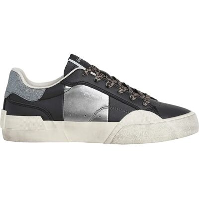 Pepe Jeans Baskets Milan Night Gunmetal Grey EU 39 Femme - Publicité Pepe Jeans Baskets Milan Night Gunmetal Grey EU 39 Femme - Publicité