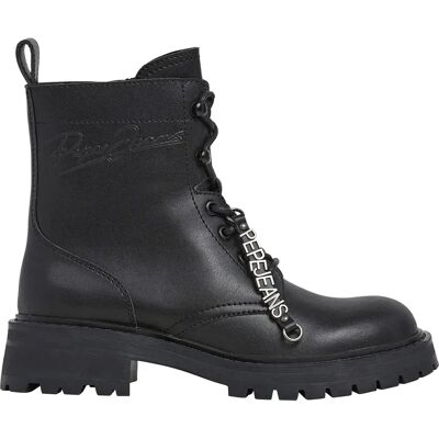 Pepe Jeans Bottes à Talons Stacy Play Black EU 39 Femme - Publicité Pepe Jeans Bottes à Talons Stacy Play Black EU 39 Femme - Publicité