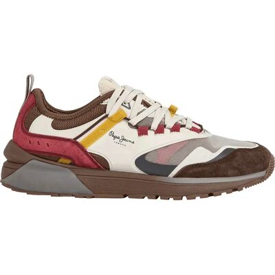 Pepe Jeans Baskets Stoke Sport Chocolate Brown EU 44 Homme - Publicité Pepe Jeans Baskets Stoke Sport Chocolate Brown EU 44 Homme - Publicité