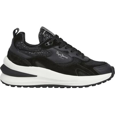 Pepe Jeans Baskets Winslow One Black EU 40 Femme - Publicité Pepe Jeans Baskets Winslow One Black EU 40 Femme - Publicité
