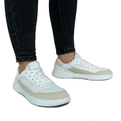 Barebarics Baskets Vaporo Barefoot White / Beige EU 47 Homme - Publicité Barebarics Baskets Vaporo Barefoot White / Beige EU 47 Homme - Publicité