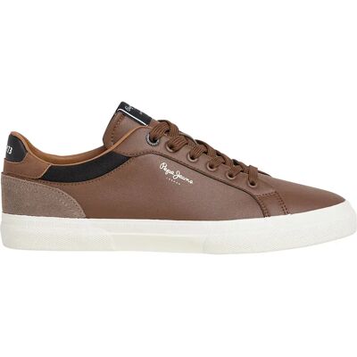 Pepe Jeans Baskets Kenton Court Tan Brown EU 43 Homme - Publicité Pepe Jeans Baskets Kenton Court Tan Brown EU 43 Homme - Publicité