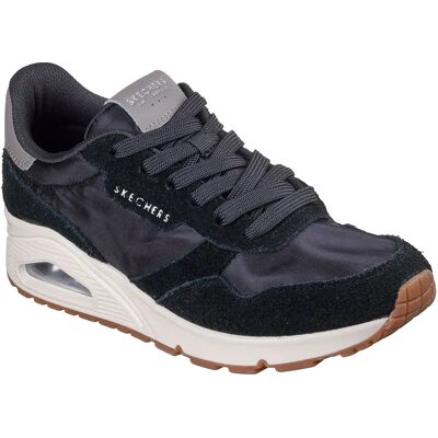 Skechers Baskets Uno Vintage Dayz Pirate Black Retro Suede / Mesh EU 39 Femme - Publicité Skechers Baskets Uno Vintage Dayz Pirate Black Retro Suede / Mesh EU 39 Femme - Publicité