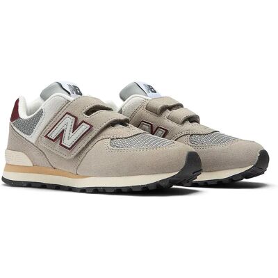 New Balance Baskets 574 Hook & Loop Pre Arid Stone EU 35 Garçon - Publicité New Balance Baskets 574 Hook & Loop Pre Arid Stone EU 35 Garçon - Publicité