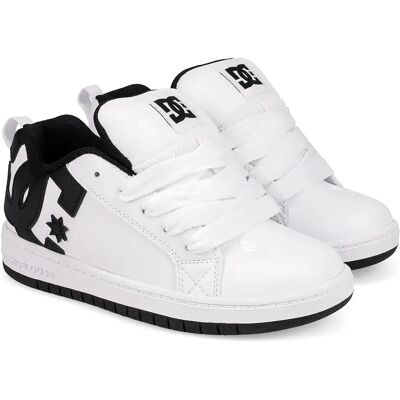 Dc Shoes Baskets Court Graffik White / Black EU 32 Garçon,Fille - Publicité Dc Shoes Baskets Court Graffik White / Black EU 32 Garçon,Fille - Publicité