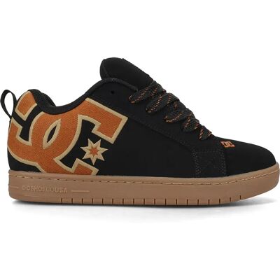 Dc Shoes Baskets Court Graffik Black / Brown / Gum EU 38 1/2 Homme - Publicité Dc Shoes Baskets Court Graffik Black / Brown / Gum EU 38 1/2 Homme - Publicité