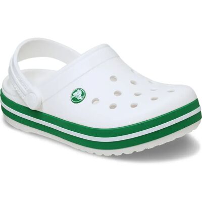 Crocs Sabots Band T White / Green Ivy EU 25-26 Garçon,Fille - Publicité Crocs Sabots Band T White / Green Ivy EU 25-26 Garçon,Fille - Publicité