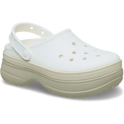 Crocs Sabots Classic Stacked Chalk EU 41-42 Homme,Femme - Publicité Crocs Sabots Classic Stacked Chalk EU 41-42 Homme,Femme - Publicité