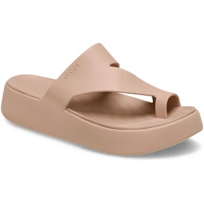 Crocs Claquettes Getaway Platform Toe Loop Pink Caramel EU 38-39 Femme - Publicité Crocs Claquettes Getaway Platform Toe Loop Pink Caramel EU 38-39 Femme - Publicité