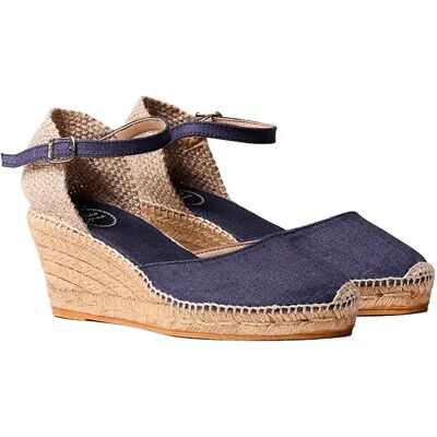Toni Pons Espadrilles Compensées Caldes Navy EU 36 Femme - Publicité Toni Pons Espadrilles Compensées Caldes Navy EU 36 Femme - Publicité
