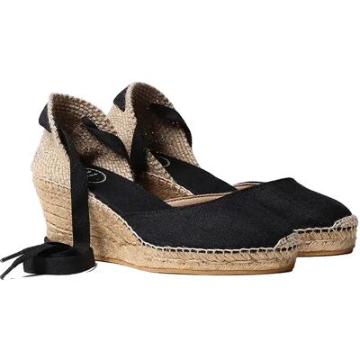 Toni Pons Espadrilles Compensées Calonge Black EU 36 Femme - Publicité Toni Pons Espadrilles Compensées Calonge Black EU 36 Femme - Publicité