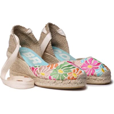 Toni Pons Espadrilles Compensées Castell Mosaic EU 35 Femme - Publicité Toni Pons Espadrilles Compensées Castell Mosaic EU 35 Femme - Publicité