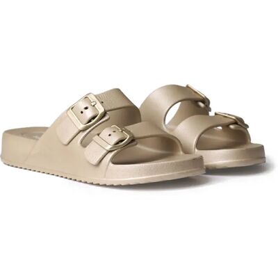 Toni Pons Claquettes Creta Gold EU 41 Femme - Publicité Toni Pons Claquettes Creta Gold EU 41 Femme - Publicité