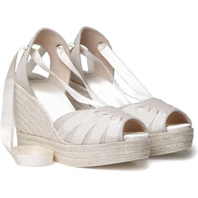 Toni Pons Sandales Compensées En Sparte Delilah Off White EU 41 Femme - Publicité Toni Pons Sandales Compensées En Sparte Delilah Off White EU 41 Femme - Publicité