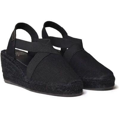 Toni Pons Espadrilles Compensées Fabi Black EU 44 Femme - Publicité Toni Pons Espadrilles Compensées Fabi Black EU 44 Femme - Publicité