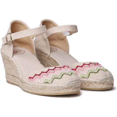 Toni Pons Espadrilles Compensées Jessie Off White EU 41 Femme - Publicité Toni Pons Espadrilles Compensées Jessie Off White EU 41 Femme - Publicité