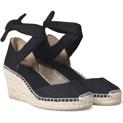 Toni Pons Espadrilles Compensées Julia Black EU 36 Femme - Publicité Toni Pons Espadrilles Compensées Julia Black EU 36 Femme - Publicité