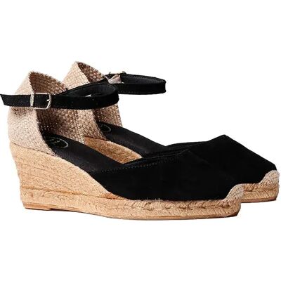 Toni Pons Espadrilles Compensées Lloret-5 Black EU 35 Femme - Publicité Toni Pons Espadrilles Compensées Lloret-5 Black EU 35 Femme - Publicité