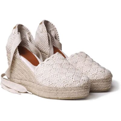 Toni Pons Espadrilles Compensées Martina Off White EU 42 Femme - Publicité Toni Pons Espadrilles Compensées Martina Off White EU 42 Femme - Publicité